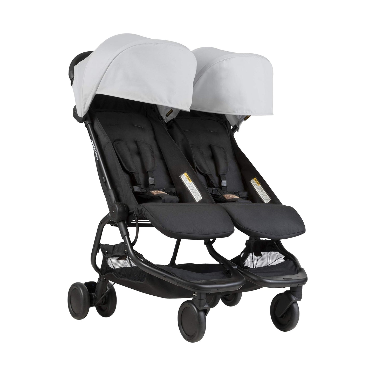 Double Lightweight Compact Travel Stroller with Easy Fold Design