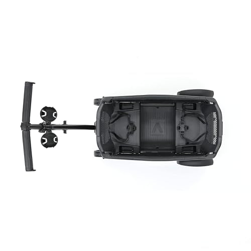 All-Terrain Off-Road Wagon Stroller for Kids with Push/Pull Steering & Collapsible Design