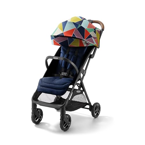 Compact Travel Stroller with Automatic Fold & Overhead Cabin-Friendly Design