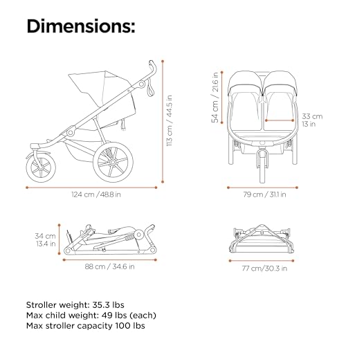 Thule Urban Glide 3 Double Magnetic Buckle