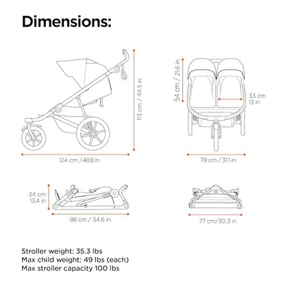 Thule Urban Glide 3 Double Magnetic Buckle
