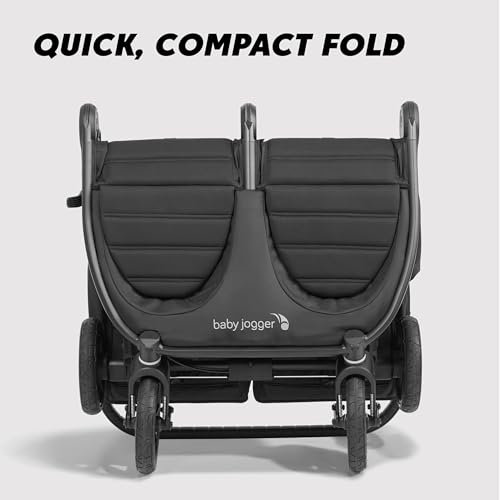 Baby Jogger City Mini GT2 All-Terrain Lightweight Stroller with Forever Air Tires One-Hand Fold and All-Wheel Suspension Pike Exclusive Includes Belly Bar Leatherette Handlebar & Premium Fabric