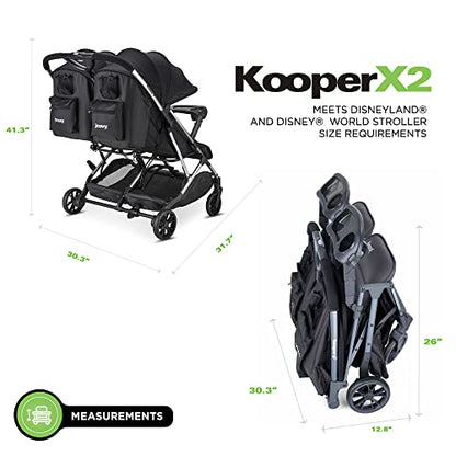 Lightweight Baby Stroller with Big Wheels, Reclining Seat & Compact Fold Design