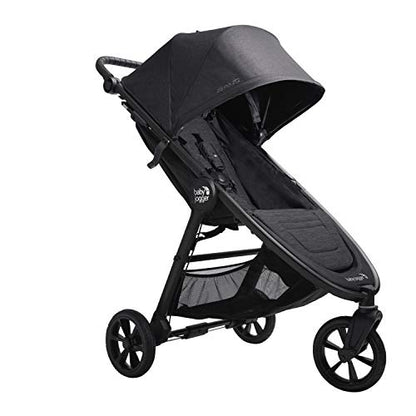 All-Terrain Jogging Stroller with Adjustable Handlebar, Parking Brake & Car Seat Adapter