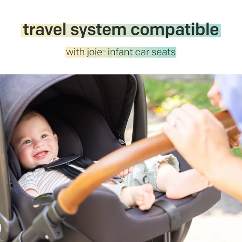 4-in-1 Convertible Stroller with Pram Mode, Reversible Seat & All-Terrain Design