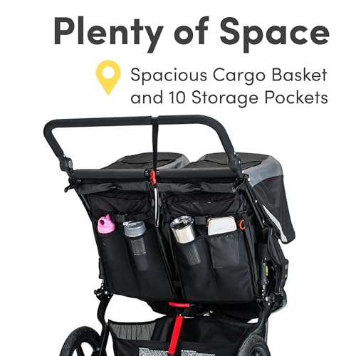 All-Terrain Jogging Stroller with Smooth Suspension System & Performance Frame