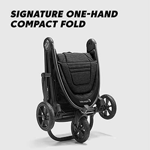 All-Terrain Jogging Stroller with Adjustable Handlebar, Parking Brake & Car Seat Adapter