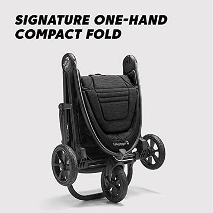 All-Terrain Jogging Stroller with Adjustable Handlebar, Parking Brake & Car Seat Adapter