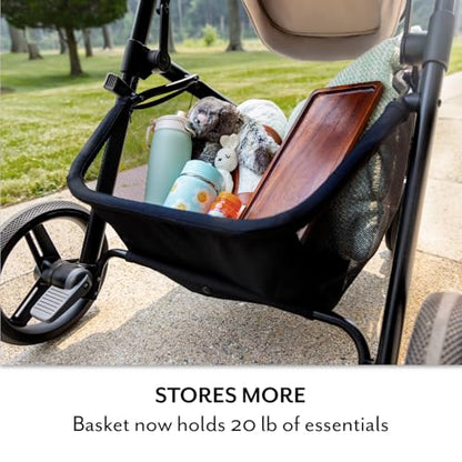 Travel System Stroller with Infant Car Seat & Base, Compact Fold Design