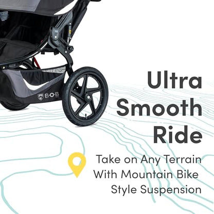 All-Terrain Jogging Stroller with Smooth Suspension System & Performance Frame
