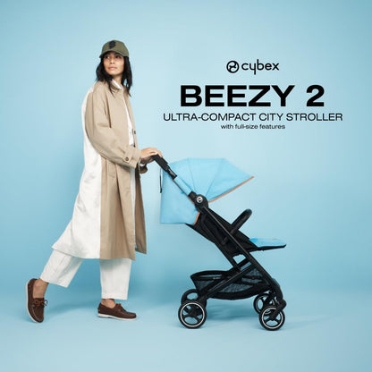 Compact Lightweight Travel Stroller with Car Seat Compatibility & Easy Fold Design