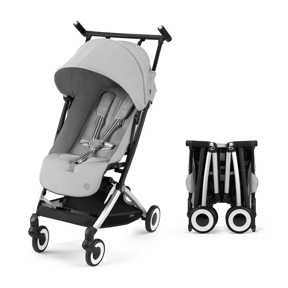 Ultra Lightweight Travel Stroller with One-Hand Recline & Airline Cabin Fold