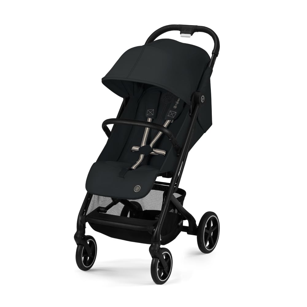 Compact Lightweight Travel Stroller with Car Seat Compatibility & Easy Fold Design