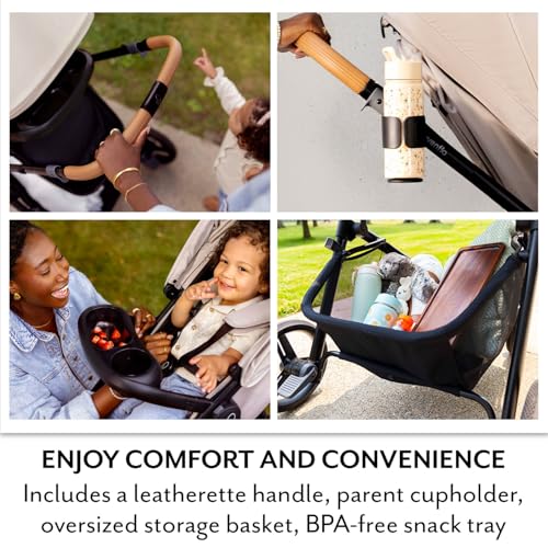 Travel System Stroller with Infant Car Seat & Base, Compact Fold Design