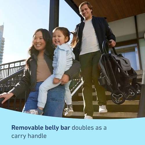 Compact Travel Stroller with Automatic Fold & Overhead Cabin-Friendly Design