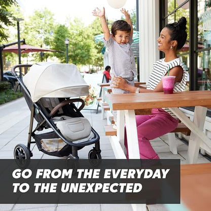 Lightweight Folding Stroller with Compact Design