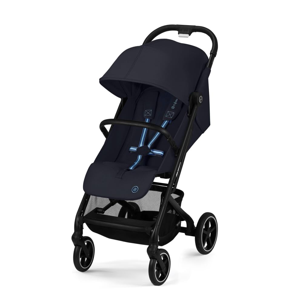 Compact Lightweight Travel Stroller with Car Seat Compatibility & Easy Fold Design
