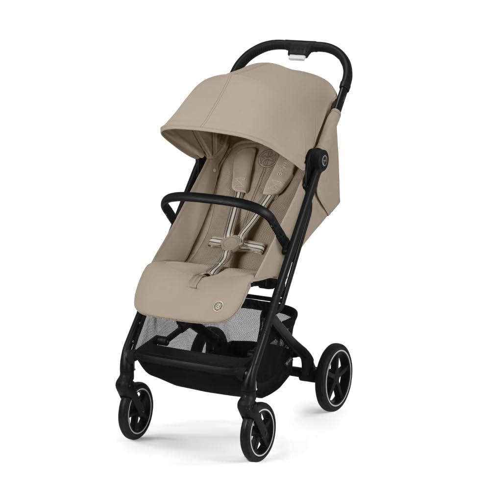 Compact Lightweight Travel Stroller with Car Seat Compatibility & Easy Fold Design
