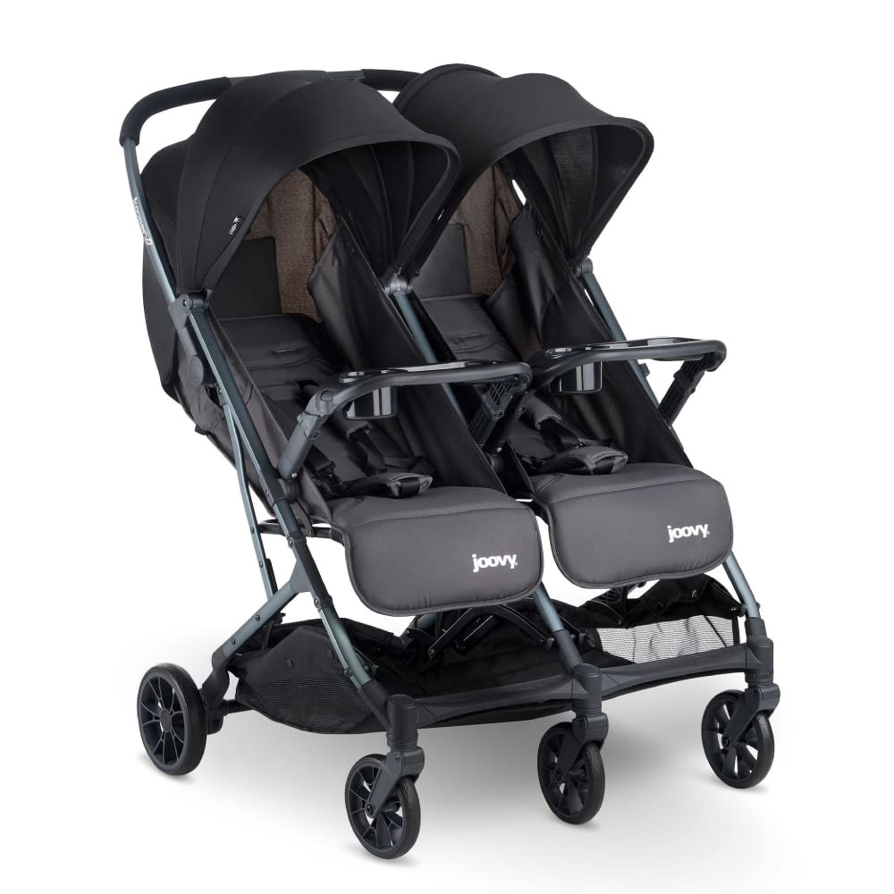 Lightweight Baby Stroller with Big Wheels, Reclining Seat & Compact Fold Design