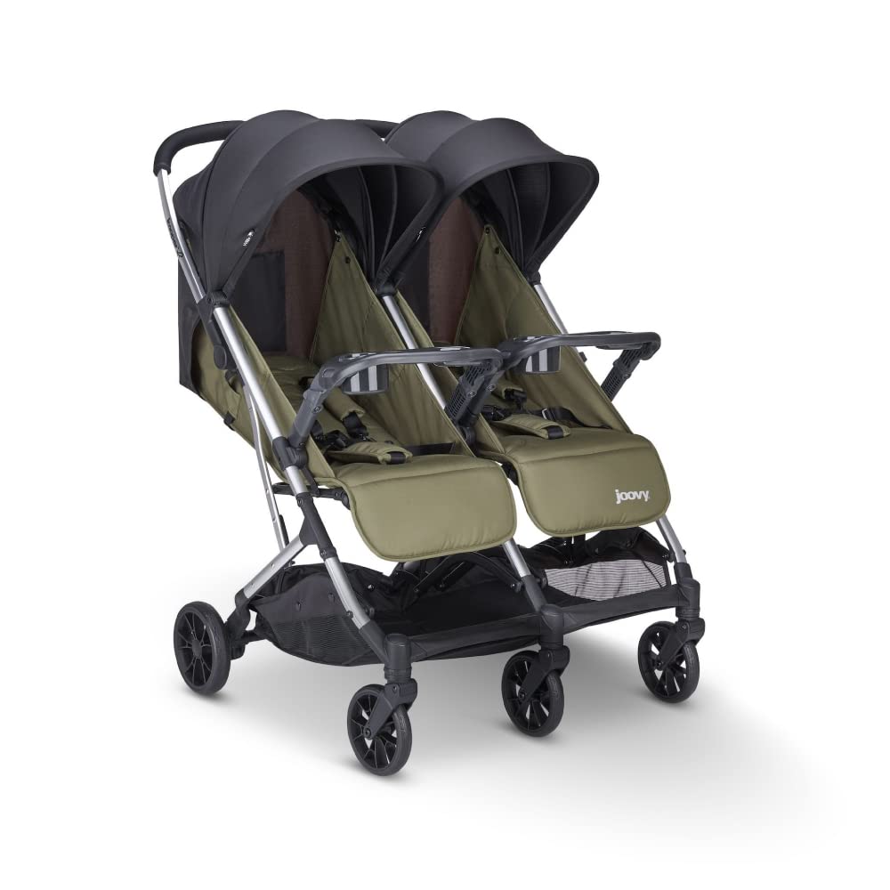 Lightweight Baby Stroller with Big Wheels, Reclining Seat & Compact Fold Design