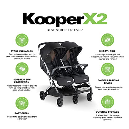Lightweight Baby Stroller with Big Wheels, Reclining Seat & Compact Fold Design