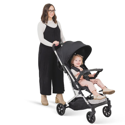 Lightweight Baby Stroller with Big Wheels, Reclining Seat & Compact Fold Design