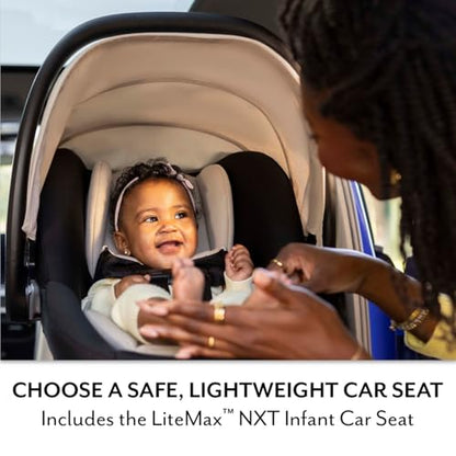 Travel System Stroller with Infant Car Seat & Base, Compact Fold Design