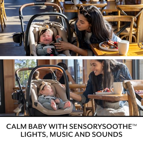 Travel System Stroller with Infant Car Seat & One-Hand Fold Design