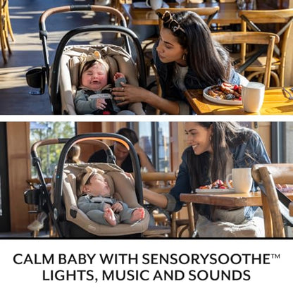 Travel System Stroller with Infant Car Seat & One-Hand Fold Design