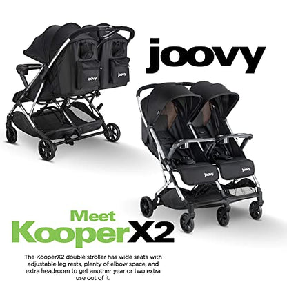 Lightweight Baby Stroller with Big Wheels, Reclining Seat & Compact Fold Design