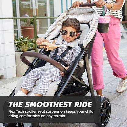 Lightweight Folding Stroller with Compact Design
