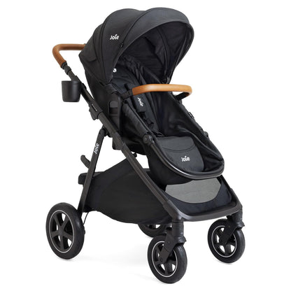 4-in-1 Convertible Stroller with Pram Mode, Reversible Seat & All-Terrain Design