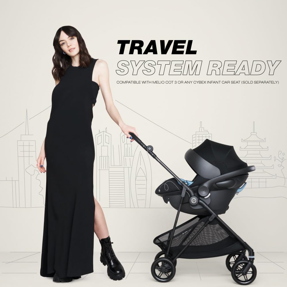 Lightweight Compact Folding Baby Stroller