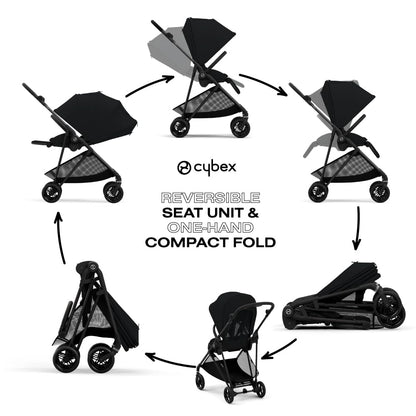 Lightweight Compact Folding Baby Stroller