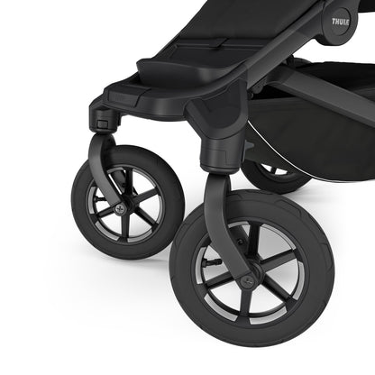 All-Terrain 4-Wheel Stroller with Full Suspension, Air-Filled Tires & Adjustable Recline Seat