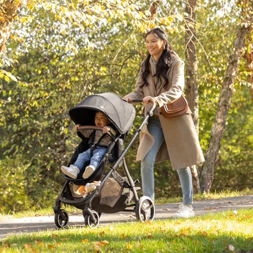 Travel System Stroller with Rotating Infant Car Seat & Lightweight Modular Design