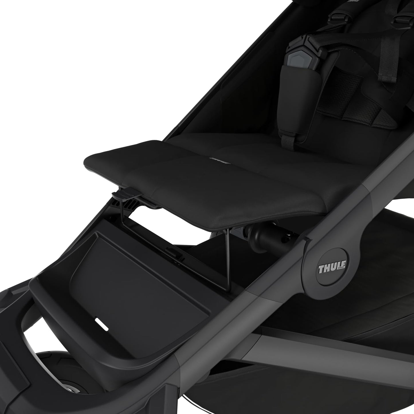 All-Terrain 4-Wheel Stroller with Full Suspension, Air-Filled Tires & Adjustable Recline Seat