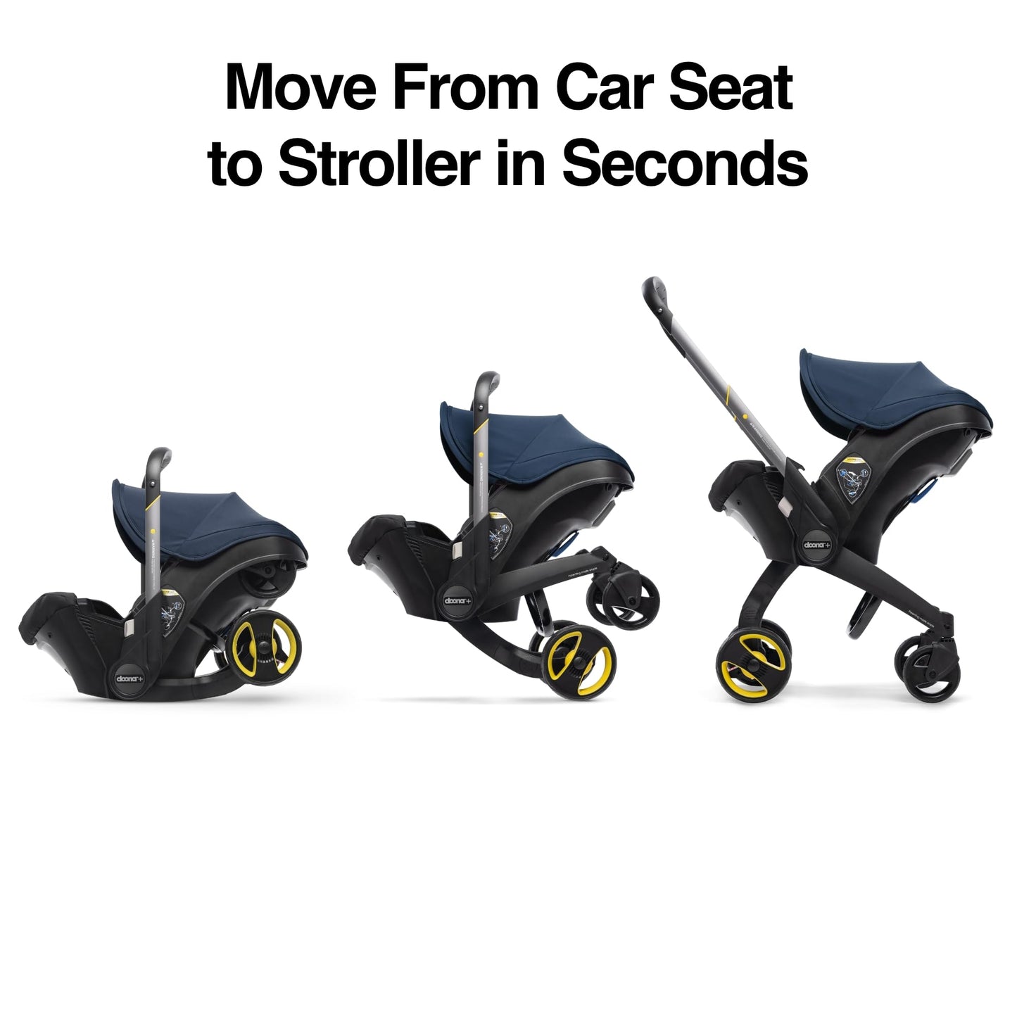 Infant Car Seat & Latch Base with Stroller Conversion System
