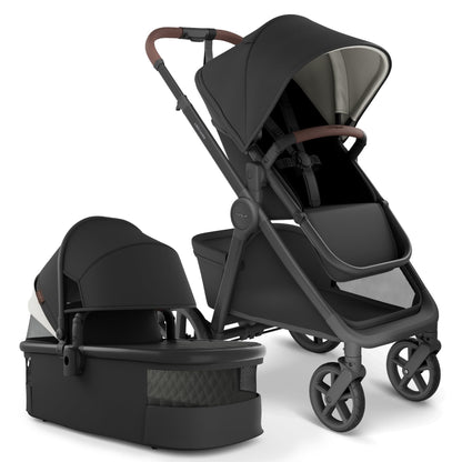 Full-Size Stroller with Bassinet, Newborn to Toddler Convertible Design