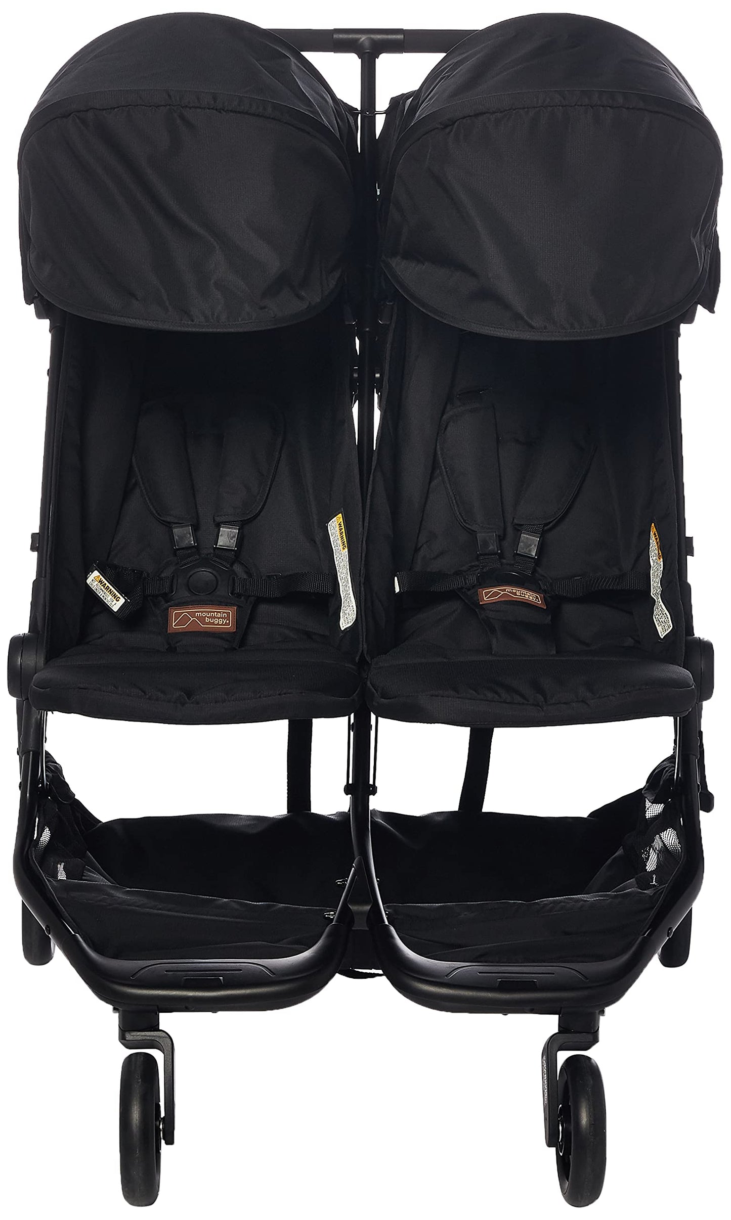 Double Lightweight Compact Travel Stroller with Easy Fold Design