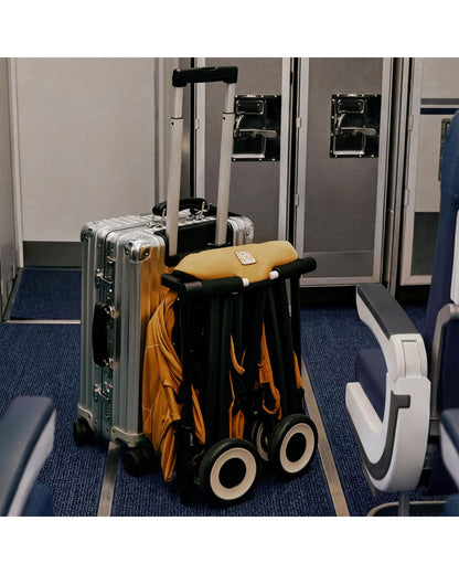 Ultra Lightweight Travel Stroller with One-Hand Recline & Airline Cabin Fold
