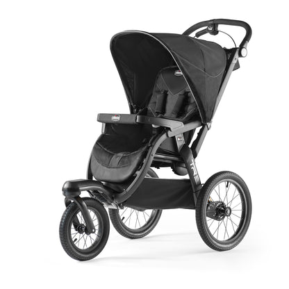 All-Terrain Jogging Stroller with Infant Car Seat Compatibility & Travel-Ready Design