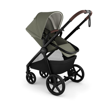 Full-Size Stroller with Bassinet, Newborn to Toddler Convertible Design