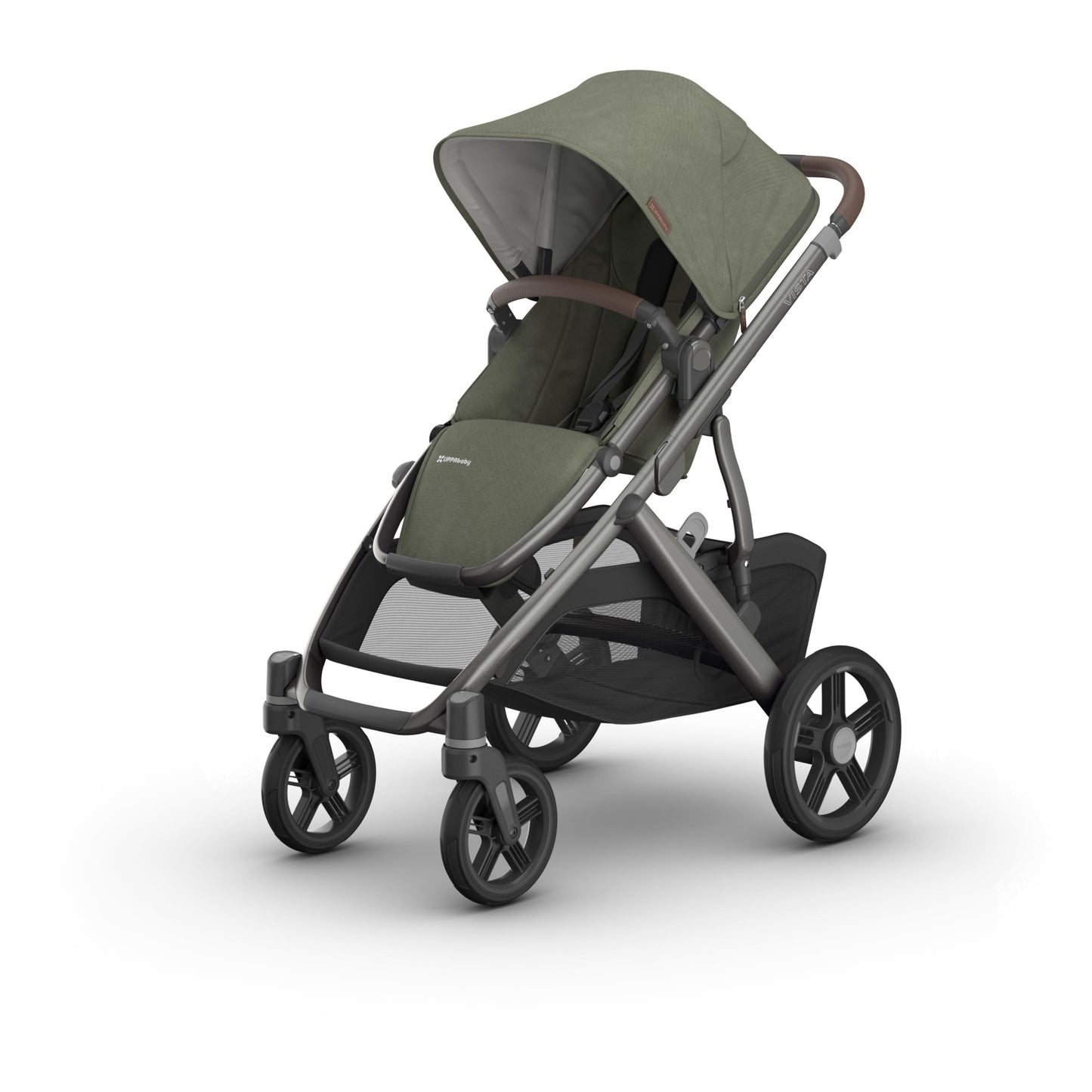 Full-Size Convertible Stroller with Bassinet & Modular Design System