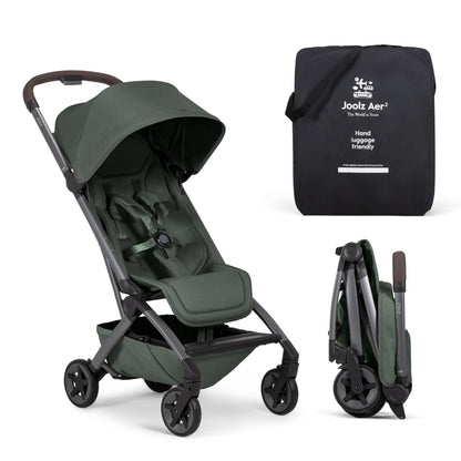 Ultra-Compact Lightweight Travel Stroller with One-Hand Fold, Reclining Seat & UPF 50+ Canopy