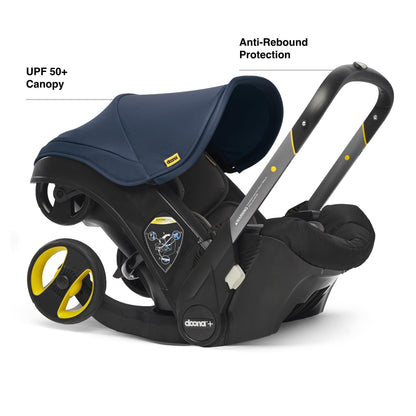 Infant Car Seat & Latch Base with Stroller Conversion System