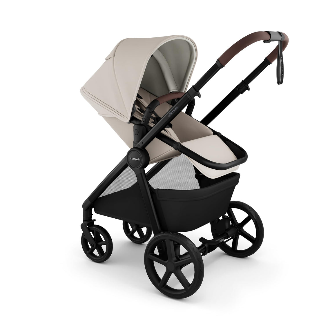 Full-Size Stroller with Bassinet, Newborn to Toddler Convertible Design
