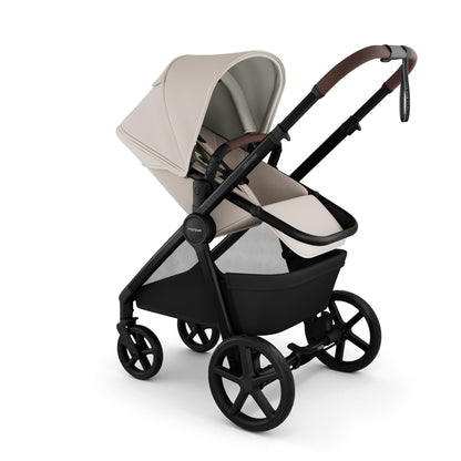Full-Size Stroller with Bassinet, Newborn to Toddler Convertible Design