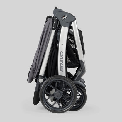 3-in-1 Travel System Stroller with Infant Car Seat & Quick-Fold Design