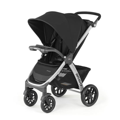 3-in-1 Travel System Stroller with Infant Car Seat & Quick-Fold Design